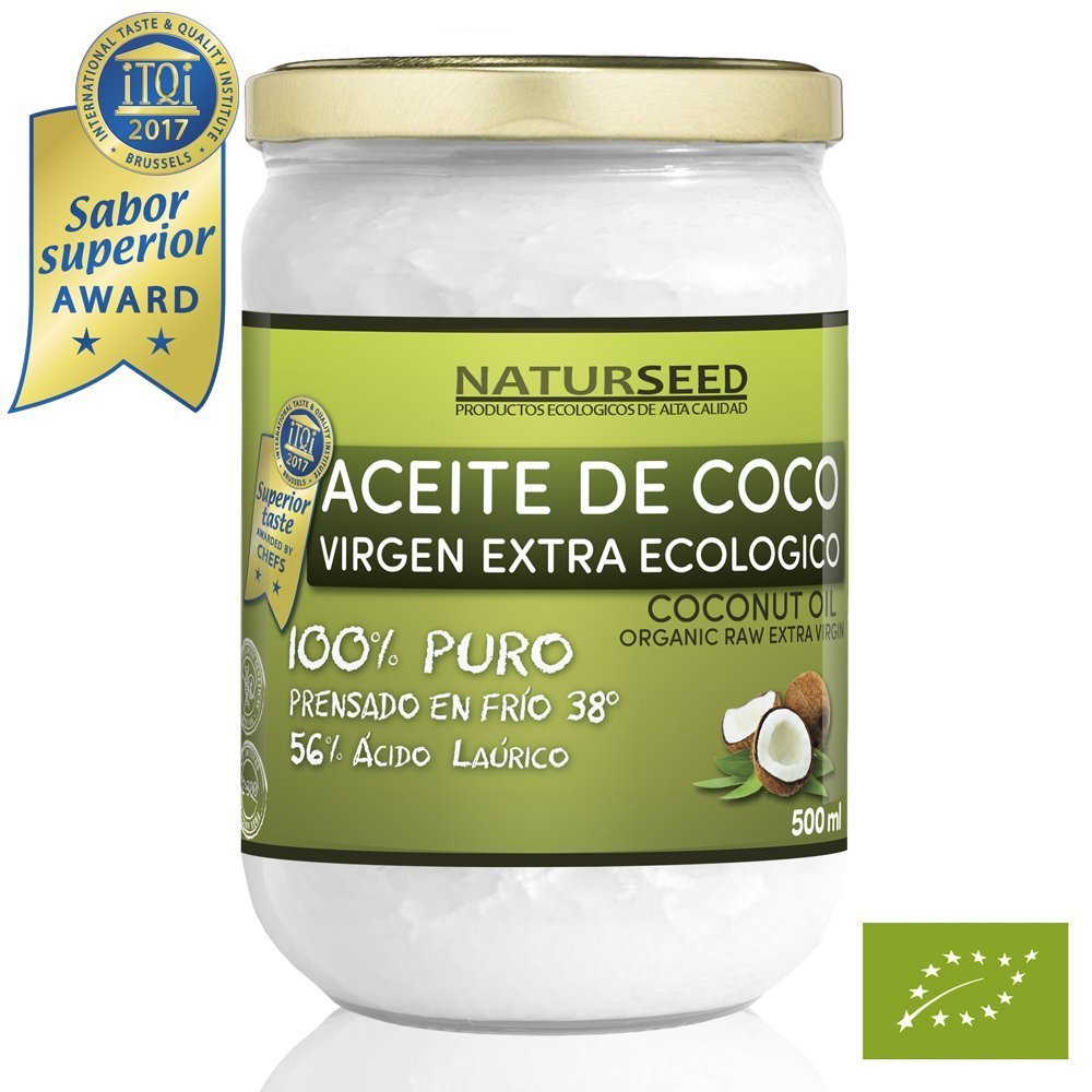 Aceite de coco virgen extra orgánico de Naturseed